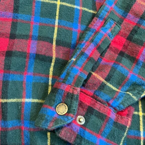 Vintage L.L. Bean Plaid Hoodie - Picture 5 of 11